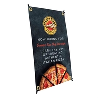 Mini X banner display kit with artwork printed onto Titan no-curl... from ASI...