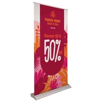 46.5" Deluxe Pro Retractor (1-Banner, No-Curl Opaque)