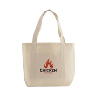 Santa Monica 10oz Cotton Shopping Tote Bag