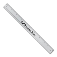 18" Aluminum Ruler with General Scales