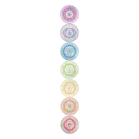 Your Chakra Set Sun Catchers will transform light into an explosion... from...