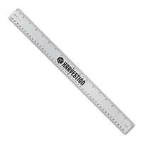 18 inch 0.032 aluminum ruler with center finding scales. Printed one... from...