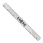 18" Aluminum Ruler with Center Finding Scales