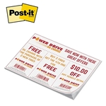 Post-it® Custom Printed Notepad - 6" x 8"