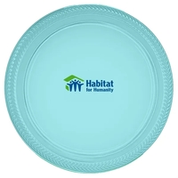 9" Colorware Plastic Plate