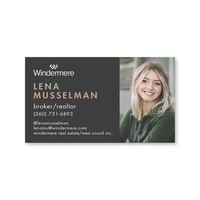 2" x 3.5" magnetic business card with your choice of thickness... from ASI...