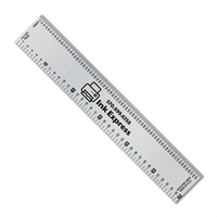 6" Metalphoto® Aluminum Printing & Publishing Ruler