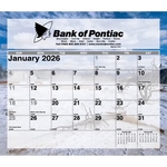 Mini Tear-off Sheet Calendar - Scenic Water