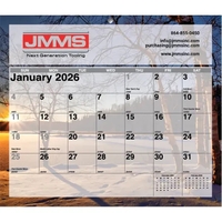 Mini Tear-off Sheet Calendar - Serene Sunsets