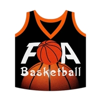 Single Coasters - Basketball Jersey