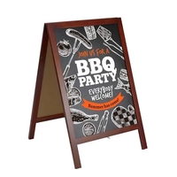 This A-frame gives you an upscale way to display daily specials,... from ASI...