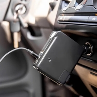 3-in-1 Car & Wall Charger with 2600mAh Power Bank & Dual USB