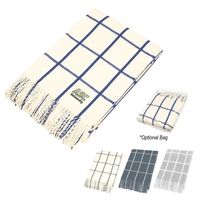 Charleston Fringed Throw Blanket