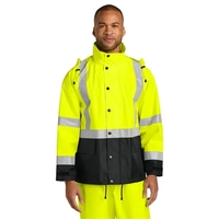 CornerStone ANSI 107 Class 3 Rain Jacket... from ASI 84863 SanMar