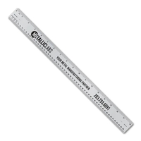 .032 18" aluminum ruler with tinner circumference scales. Printed one...