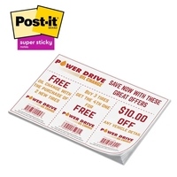 Post-it® Custom Printed Super Sticky Notepad - 6" x 8"