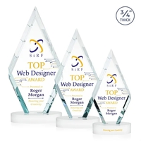 Richmond VividPrint™ Award on Alberton Base - White... from ASI 84592 St...