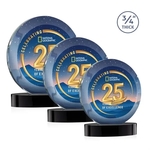 Gibralter Vividprint™ Award on Alberton Base - Black