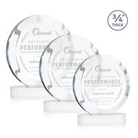 Gibralter Award on Alberton Base - White