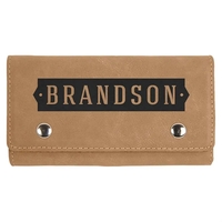 Leatherette card and dice set featuring 2 decks of playing cards... from ASI...