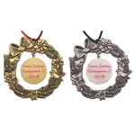 Wreath with Dangle Ornament