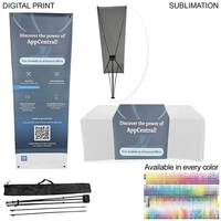 Trade Show Package, Tripod Banner + Sublimated Table Runner