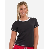 Boxercraft Women's Contrast Stitch Baby Tee... from ASI 84358 S&S Activewear