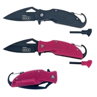 Pocket knife with a carabiner clip... from ASI 37455 Atteff International Inc