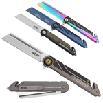 Premium Sleek Stainless Steel Emergency Rescue Knife