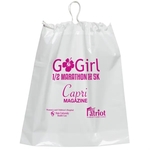 16W x 18H x 4 Cotton-Draw Bag - Flexo Ink Print