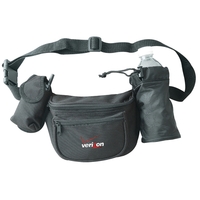 Fanny pack with zippered front pocket, cell phone and water bottle... from...