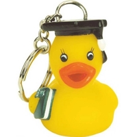 Rubber Graduate Duck Key Chain.... from ASI 57705 Goodview Industries Co Inc