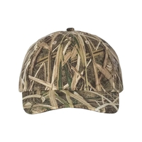 Structured camo cap made of 100% cotton twill. Blank product.... from ASI...