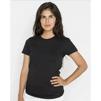 Los Angeles Apparel USA-Made Women's Fine Jersey T-Shirt... from ASI 84358...