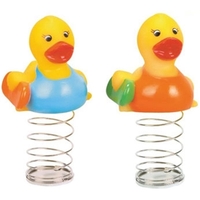 Rubber Surfing Duck Bobble