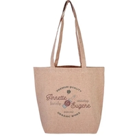 Stylish cotton tweed tote with soft durable build and large imprint... from...