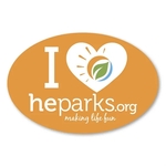 Large Oval Magnet 2 x 3