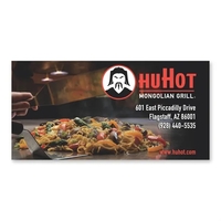 2" x 4" rectangle shaped magnet with four color process customization.......