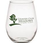 5 oz Stemless Mini White Wine