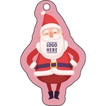 1/4" Recycled Wood Ornaments-Santa