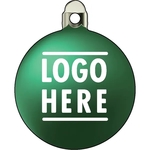 1/4" Recycled Wood Ornaments-Bulb 1 - Green