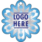 1/4" Recycled Wood Ornaments-Snowflake 3