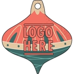 1/4" Recycled Wood Ornaments-Ornament Shape 3