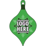 1/4" Recycled Wood Ornaments-Ornament 1 - Green