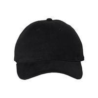 Six-panel, low profile, unstructured 100% heavy brushed cotton twill cap.......