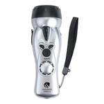 Emergency Flashlight w/ Radio & Charger