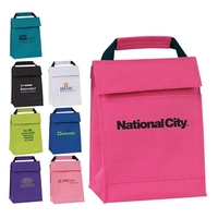 Lunch cooler bag. Main insulated compartment keeps your food and drink......