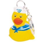 Rubber Mariner Duck Key Chain