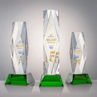 The award centers on a large diamond surrounded by ripples and... from ASI...