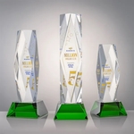 President VividPrint™ Award on Base - Green